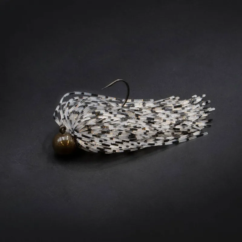 Alleen Vandaag Tackle Porn Skirted Jig | Jigkop | Creme Glitter | 10g
